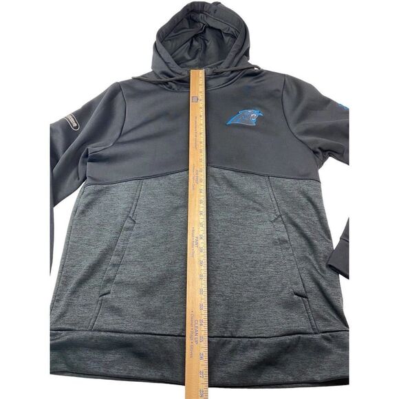 Under Armour Carolina Panthers Combine Authentic ColdGear Full-Zip Hood Jacket M - Picture 6 of 11